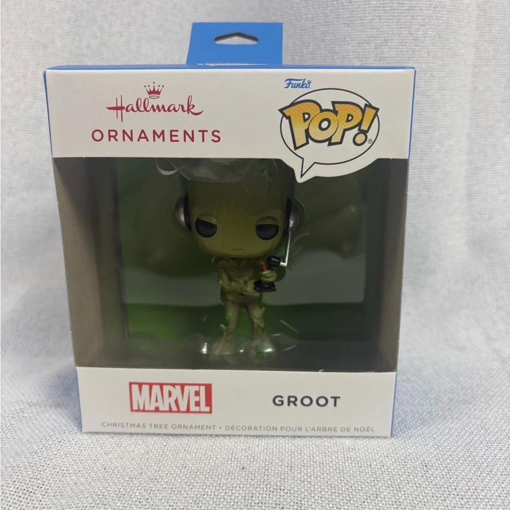 Hallmark Marvel Groot Holiday Ornament‎ - Green and Brown